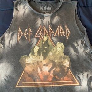 Def Leppard Muscle Tee (1983 tour)